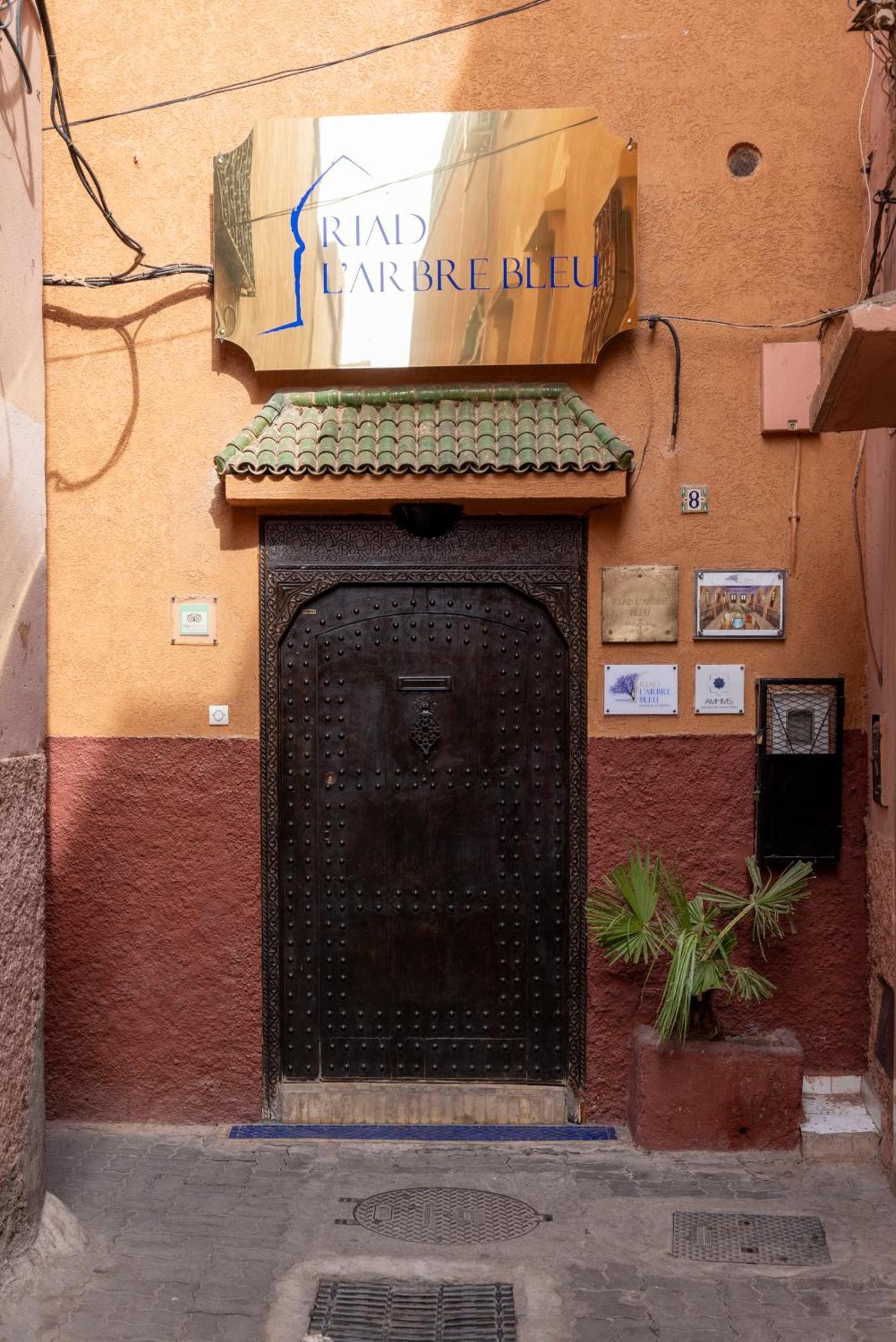 Riad Arbre Bleu Marrakesh Extérieur photo